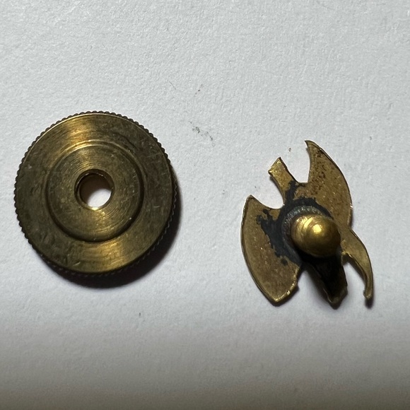 EAGLE FOE fraternal  order of eagles shield enamel lapel pin vintage screw back - Picture 4 of 9